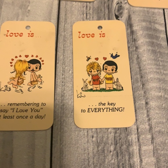 Vintage 1970’s Love is…Characters Plastic Cards United Feature Syndicate,Inc. - Picture 4 of 5